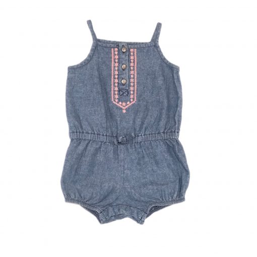 ROMPER BORDADO RS JEANS CARTERS TAM 9 M