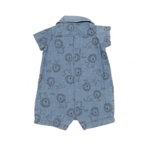 ROMPER LEÃO OXFORD CARTERS TAM 3 M - Image 2