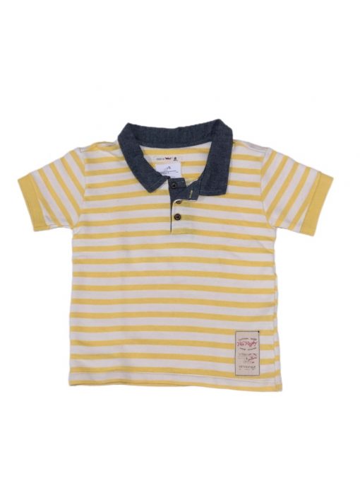 POLO LISTR AMARELO RESERVA TAM 6