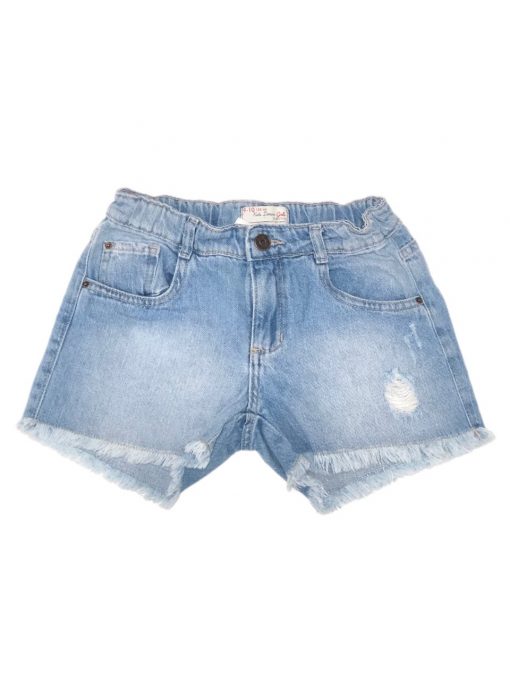 SHORT DESFIADO JEANS KIDS DENIM TAM 9/10