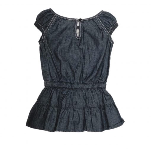 VESTIDO C BORDADO JEANS CHILDRENS PLACE TAM 9/12M - Image 2