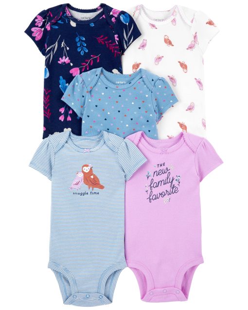 KIT BODY GIRL LILÁS CARTERS TAM 24M